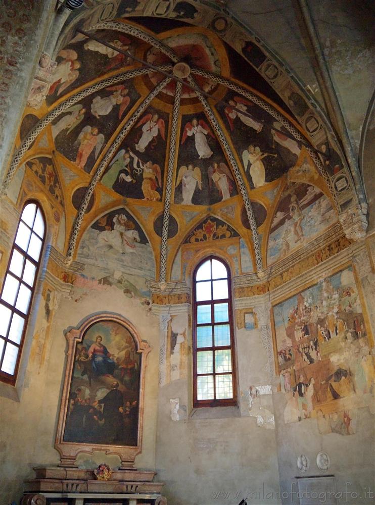 Milan (Italy) - The Chapel of  Sant’Ambrogio, or Grifi Chapel, in San Pietro in Gessate